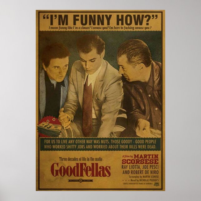 Poster im funny how (Frente)