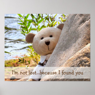 Pôster I'm not lost bear