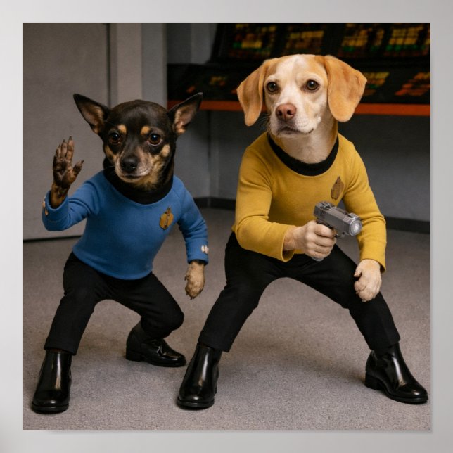 Poster "I'm Ready Captain" (Frente)