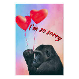 Pôster "I'm so sorry"