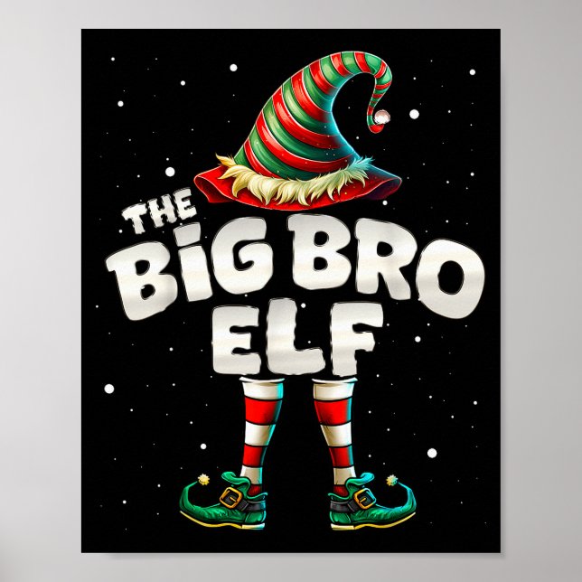 Poster I'm The Brother Elf Family Matching Group Christma (Frente)