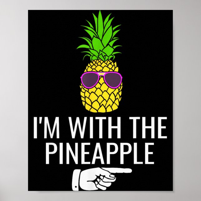 Poster I'm With Ne Shirt Funny Ne Halloween Costume  (Frente)