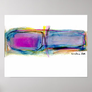 Pôster imagem abstrato