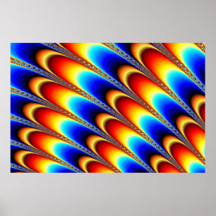 Pôster Imagem - Arte Fractal