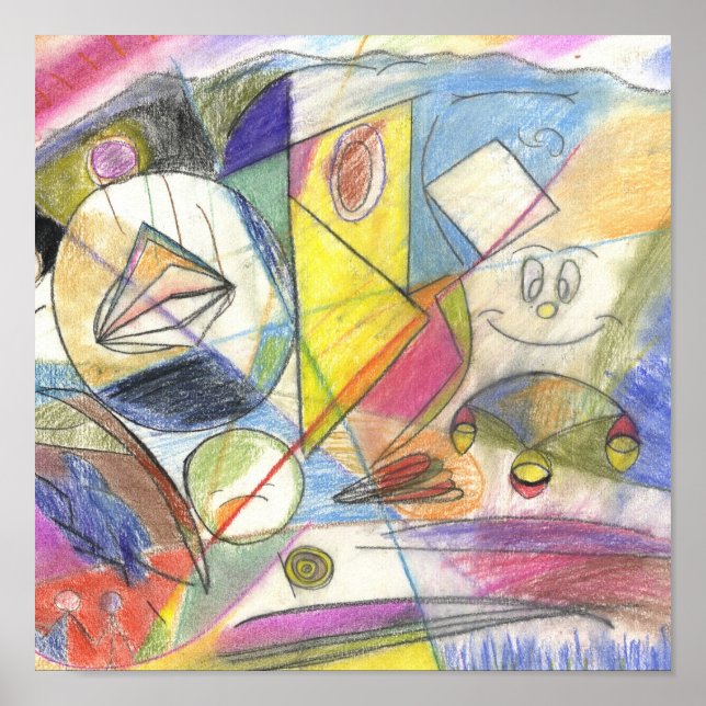 Pôster imagem colorida (Frente)