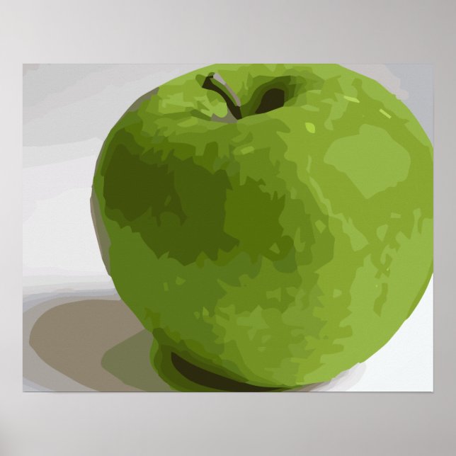 Poster Imagem da Avó Smith Green Apple (Frente)