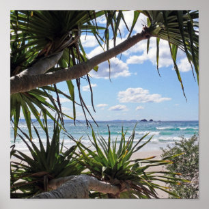 Pôster Imagem da baía de Byron