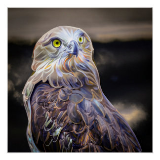 Pôster Imagem de pintura a óleo, melhorada digitalmente, 