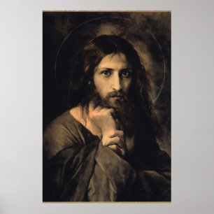 Poster Imagem Devocional de Cristo