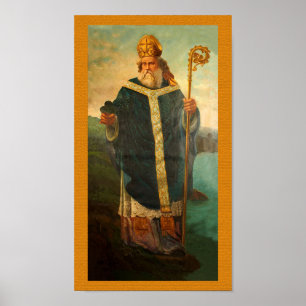 Poster Imagem devocional de St Patrick