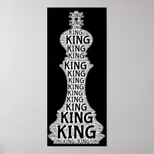 Poster Imagem do Chess King Word