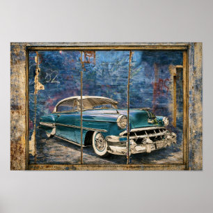 Poster Imagem do Chevy 54 na Parede