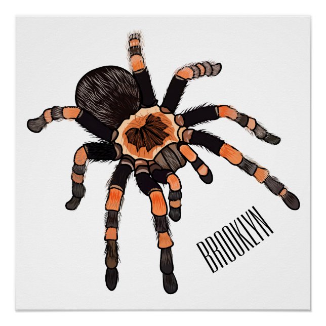 Pôster Imagem do desenho de Tarantula (Frente)