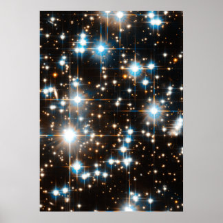 Pôster Imagem do Telescópio Espacial Hubble do Cluster Gl