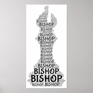 Poster Imagem do Word Chess Bishop