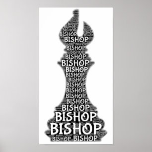 Poster Imagem do Word Chess Bishop
