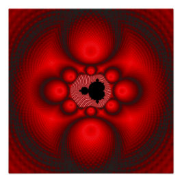 Pôster Imagem Fractal Mandelbrot Fantasia