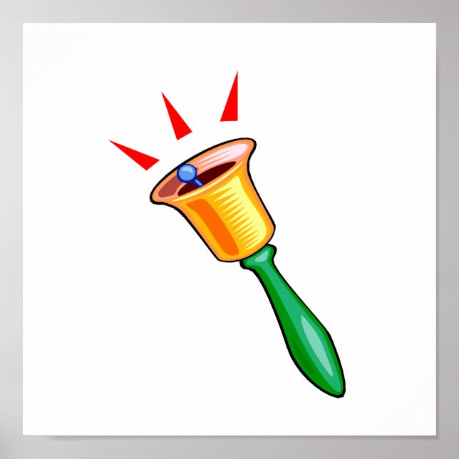 Pôster Imagem gráfica do toque de mão, imagem do chime ma (Frente)