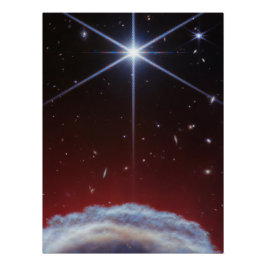 Pôster Imagem JWST da Nebulosa de Horsehead