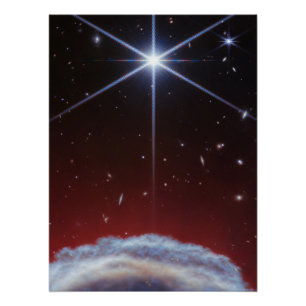 Pôster Imagem JWST da Nebulosa de Horsehead