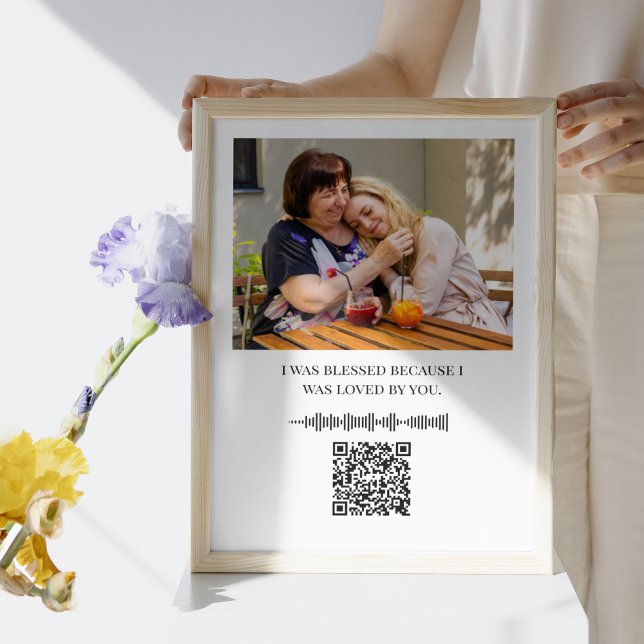 Poster Imagem Personalizada da Família de Códigos Qr de A (Criador carregado)