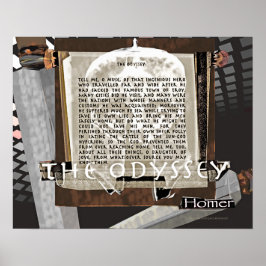 Pôster Imagem/texto da Odissey