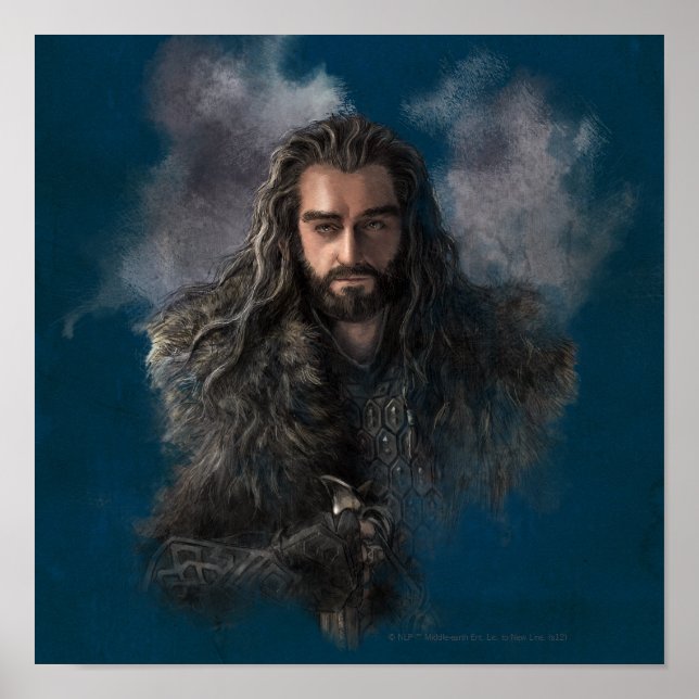 Pôster Imagem THORIN OAKENSHIELD™ (Frente)