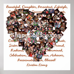 Poster Imagens da graduação de Kristin