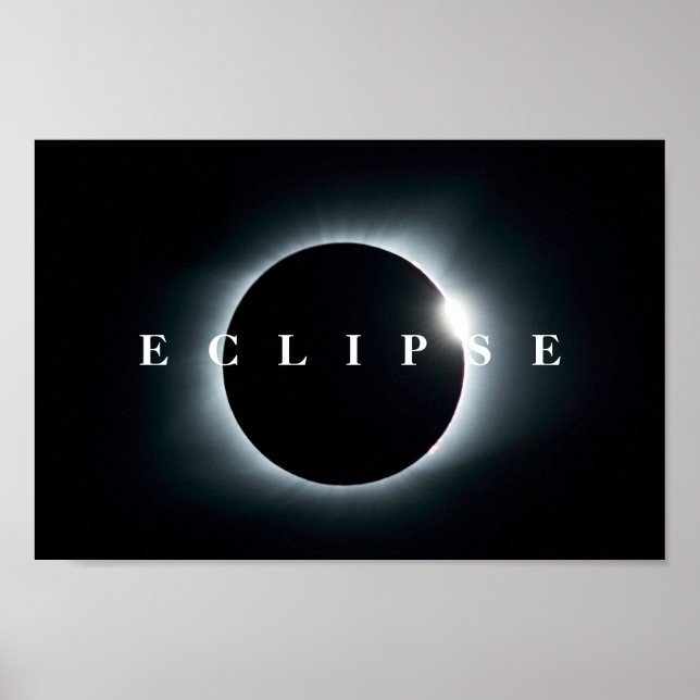 Poster Imagens do Eclipse Lunar Fotos da Foto do Eclipse  (Frente)