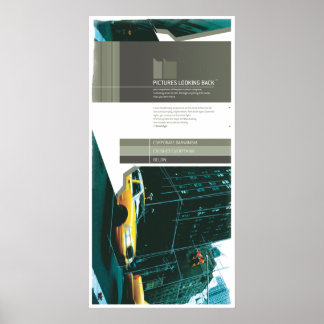 Poster IMAGENS QUE OLHAM PARA TRÁS (Leinwand)