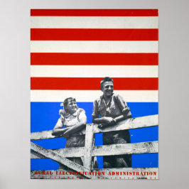 Poster Imagens Vintage Patriótica Imputadas