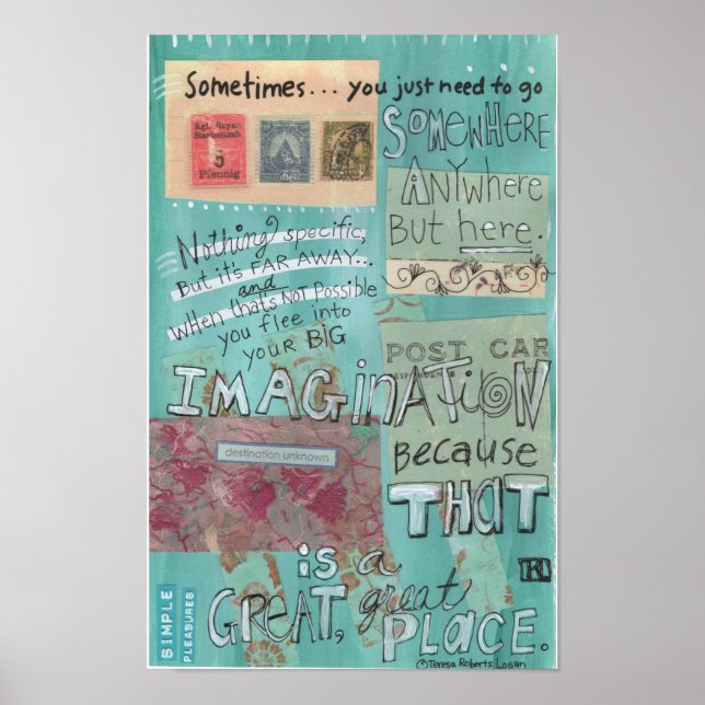 Pôster Imaginação (Frente)