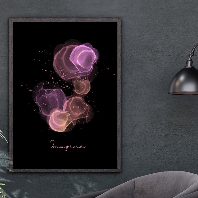 Poster Imaginação colorida (Criador carregado)