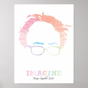 Pôster Imagine as máquinas de lixar 2016 de Bernie -