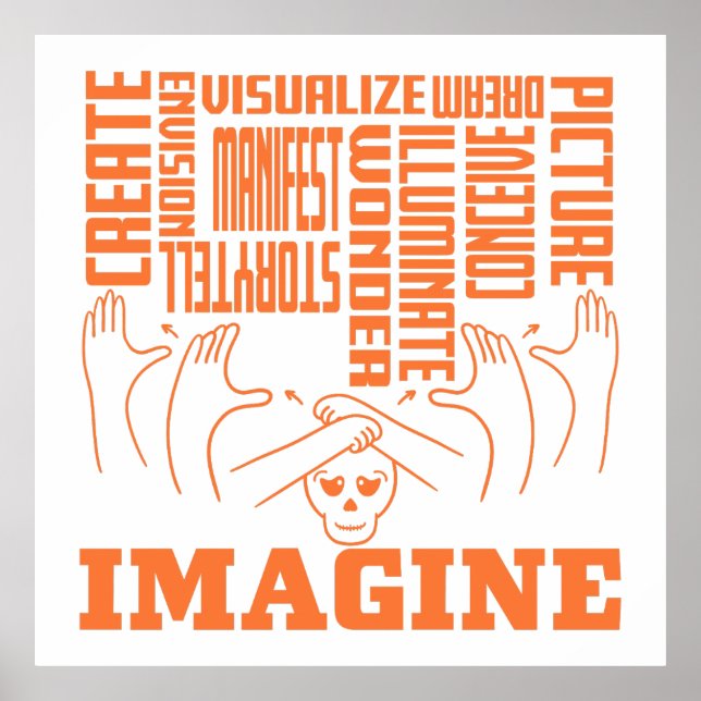 Poster Imagine - Design ASL (Frente)
