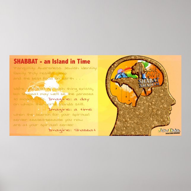 Poster Imagine Shabbat (Frente)