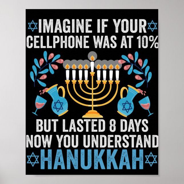 Poster Imaginem Se O Telefone Celular Estivesse A 10% Mas (Frente)