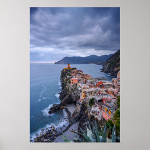 Poster Imediatamente depois do por do sol Vernazza,