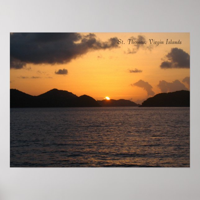 Pôster IMG_1601, Rua Thomas, Ilhas Virgens (Frente)