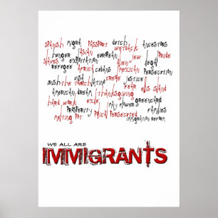 POSTER IMIGRANTES