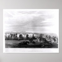 Imigrantes atacados pelos Comanches