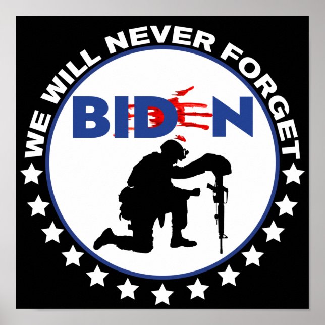 POSTER IMPEACH BIDEN QUE NUNCA ESQUECEREMOS (Frente)