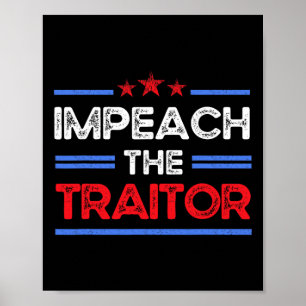 Poster Impeça Trump, 8647 Anti Trump, Proteja a Democraci