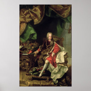 Pôster Imperador Charles VI, c.1730,