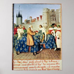 Poster Imperador de recepção Charles de Charles V IV