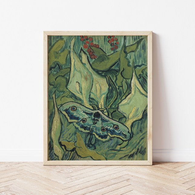 Poster Imperador Moth | Vincent van Gogh (Criador carregado)