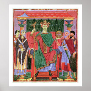 Pôster Imperador romano santamente Otto da Senhora