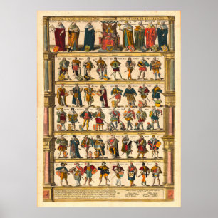 Pôster Imperadores do império romano santamente