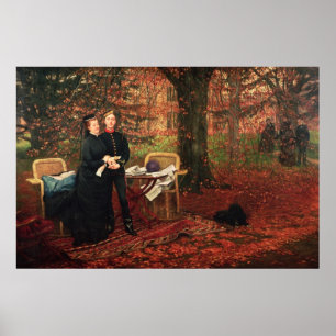 Poster Imperatriz Eugenie & Eugene-Louis Napo de James