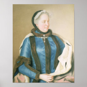 Pôster Imperatriz Maria Theresa de Áustria, c.1770